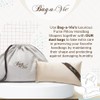 Bag-a-Vie Canvas Dust Bags - Handbag Closet & Travel Storage