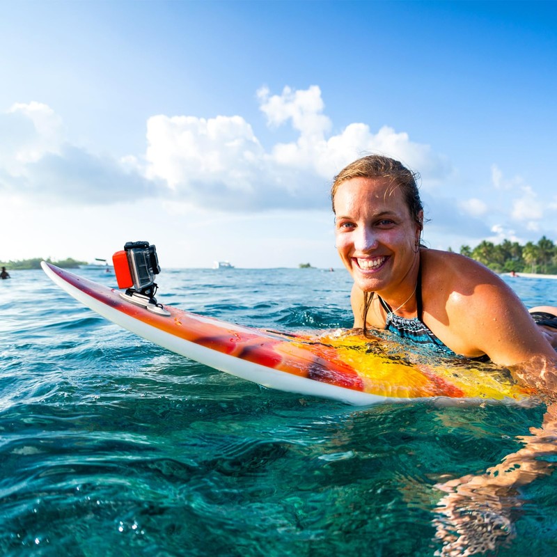 Sosoport Surfing Kit Action Camera Mounts for Surfboard Fixed Base
