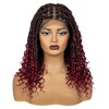 A ANYTIME Qiyu 18" Short Knotless Box Braided Wigs for