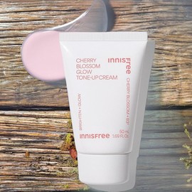 Innisfree Skin Moisture Facial Cream Skin Moist Cherry Blossom Glow Tone Up Cream 1ea 50ml / 이니스프리 피부수분 페이셜크림 피부촉촉 왕벚꽃 글로우 톤업 크림 1개 50ml
