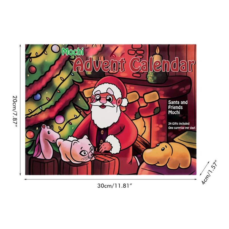 2021 Christmas 24 Days Countdown Calendar Blind Box Relieve Stress