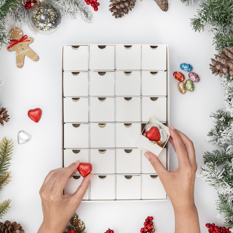 Fill Make your Own Advent Calendar 24 Days 1-24 Draws