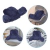 Alipis Luxury Bed Pillow Backrest Soft Velvet Pillow for Reading