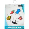 Crocs Jibbitz Food - Stylish Shoe Charms - Synthetic Material