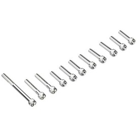 Daytona 18763 Chrome Plated Case Cover Screw Kit