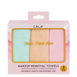 CALA - toallas para limpiar maquillaje (3 piezas)
