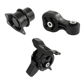 ROADFAR 3PCS Engine Motor Mount and Transmission Mount and Torque Strut Mount Kit for A65001HY A4563 A65012 for Honda for Fit 1.5L 2009-2013, for Honda for Fit Batt 2013