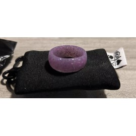 QALO Men's  Purple Sparkle Size 11 Ring