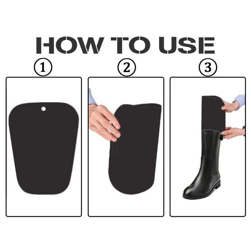2Pairs 14Inch Boot Shaper Form Inserts Tall Boot Support Multifunction