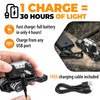 Foxelli USB-C Rechargeable LED Headlamp – Super Bright, Lightweight Head
