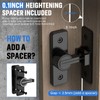 90 Degree Flip Barn Door Lock, Heavy Duty Sliding Gate