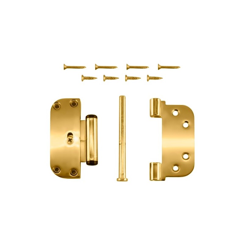 Brixwell 56-223pb Adjustable Guide Hinge Polished Brass