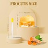 Exfoliante Labial De Cúrcuma Y Limón Con Cepillo, Exfoliante Para
