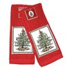 Spode Christmas Tree Kitchen Towel - Set of 2 (Red