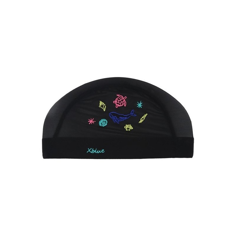 XBLUE XBL-6201-03 Under the Sea Embroidered Mesh Swim Cap /