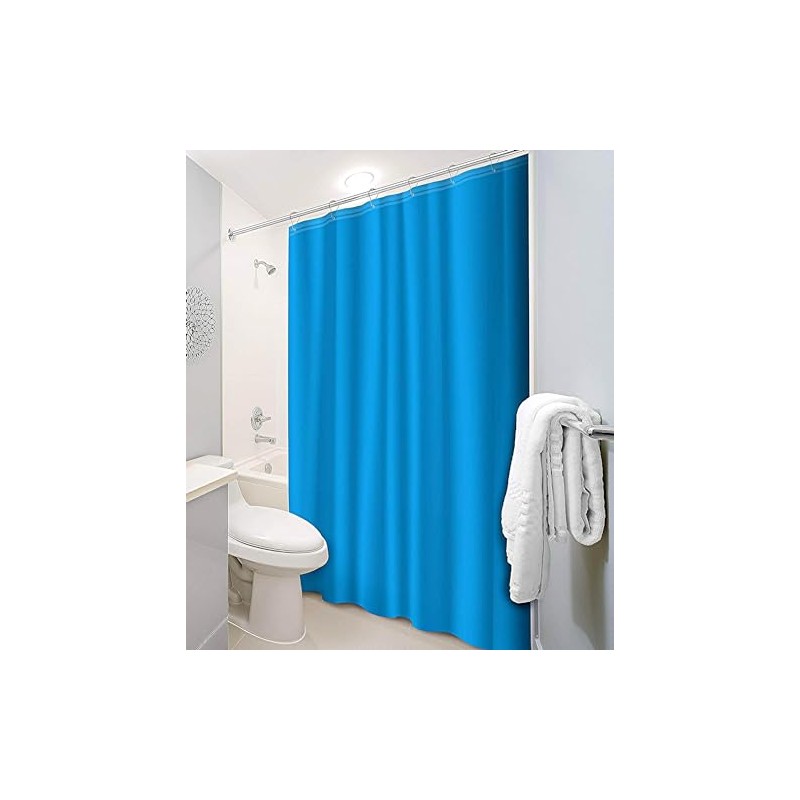 Dependable Industries inc. Essentials Bathroom Magnetized Shower Curtain Liner with