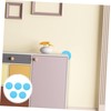 TEHAUX 3sets Door Knob Stopper Wall Protector Pad Easy Stick