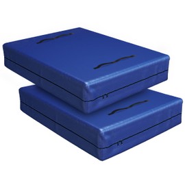 Cosy Family Mattress Bags for Moving with 8 Handles - 170GSM Extra-Thick Mattress Bag for Moving Supplies - Reusable Mattress Cover Protector Storage with Zipper, Blue, Full XL-(Pack of 2)