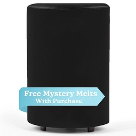 Happy Wax Mod Wax Melt Warmer with 3, 6, and 9 Hour Timer for Scented Wax Melts, Tarts & Cubes - Electric, Ceramic Wax Melter with Removable No Mess Silicone Wax Dish, Marble Color