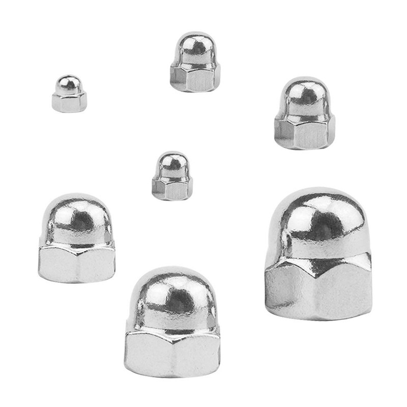 BGTXINGI 140Pcs 7Kinds 304 Stainless Steel M3 M4 M5 M6