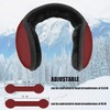 Metog Winter Earmuffs Unisex Foldable Polar Fleece Earwarmer Adjustable Ear