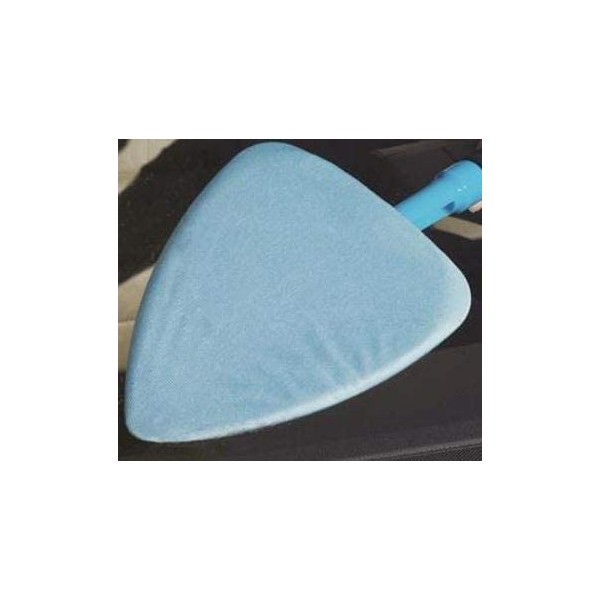 Glass Master Pro GlassMaster Glass Cleaning Bonnet 3 Pack Replacement Home Glass/Mirror Cleaning or Auto Detail Glass Cleaning Bonnets (Blue Glass Cleaning)