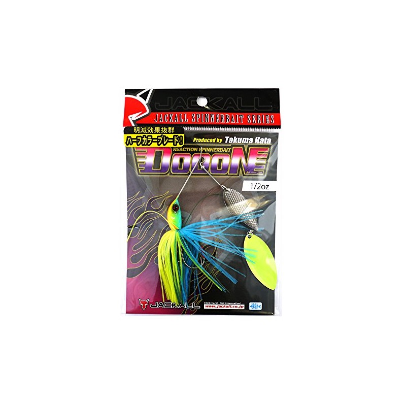 JACKALL Spinnerbait Dawn 1/2oz Marhata Blue Back Chart