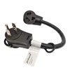 Parkworld 62039 RV 50A Splitter Adapter Cord 14-50P to 14-50R