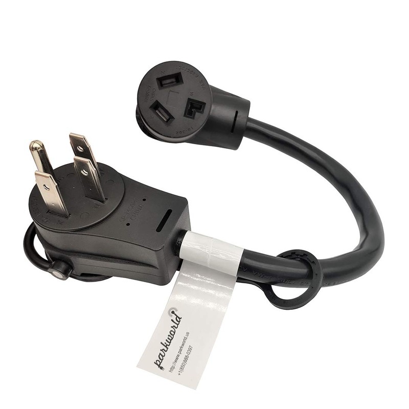 Parkworld 62039 RV 50A Splitter Adapter Cord 14-50P to 14-50R