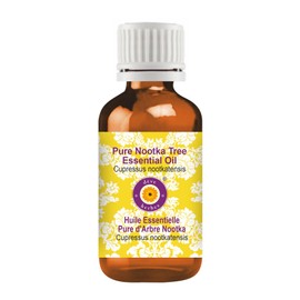 Deve Herbes Pure Nootka Tree Essential Oil (Cupressus nootkatensis) Steam Distilled 5ml (0.16 oz)