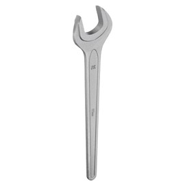 sourcing map Single Open Ended Spanner Wrench, 32mm, Thicken CR-V Steel Open End Wrench Tool for for Automotive Repair and Furniture Assembly, Grey