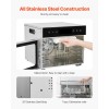 6-Tray Stainless Steel Food Dehydrator Machine 400W Electric Dryer with
