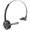 Callstel PC Headset: Profi-Mono-Headset mit Bluetooth, Geräuschunterdrückung, 15-Std.-Akku (Headset schnurlos,