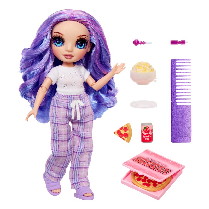 Junior High PJ Party Fashion Doll, Purple