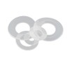 CONPHERON Plastic Washers Transparent Soft Plastic Nylon Flat Washers M8