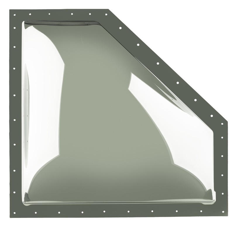 RecPro RV Skylight Cover Bubble (24" x 12") | Angled