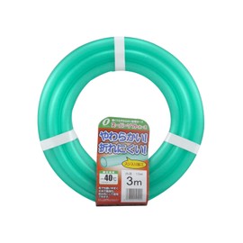 Sanyo Kasei SUS-1520L3G Super Soft Hose Tube, 0.6 x 0.8 inches (15 x 20 mm), Green, 9.8 ft (3 m)