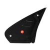 Front Mud Guard Trim Cover Mud Guard Decorative Cover Black