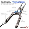 SAMSFX Fishing Pliers, Muti-Function Fly Fishing Tools, 8" Saltwater Resistant