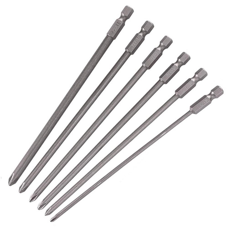 Bestgle 6 Piece 5.9 inches (150 mm) Cross Axis Phillips