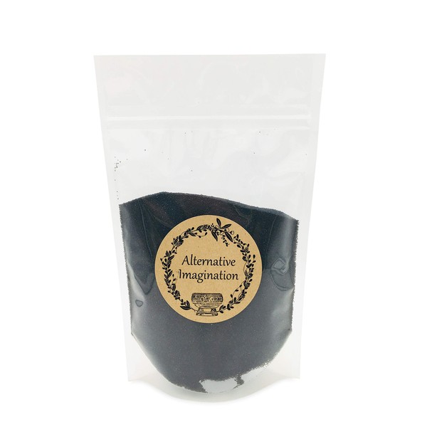 Black Sand - Fine Sand for Zen Garden, Resin Incense