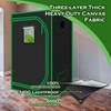 Green Hut Grow Tent 32"x32"x63", High Reflective Mylar Dark Room