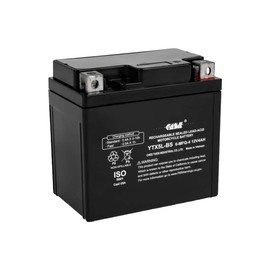 YTX5L-BS Battery 12V 4AH 80 CCA - High Performance AGM Power Sport Battery by Casil (YTX5L)