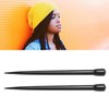 2pcs Dreadlock Interlocking Tool DIY Ergonomic Handle Lightweight Hair Sticks