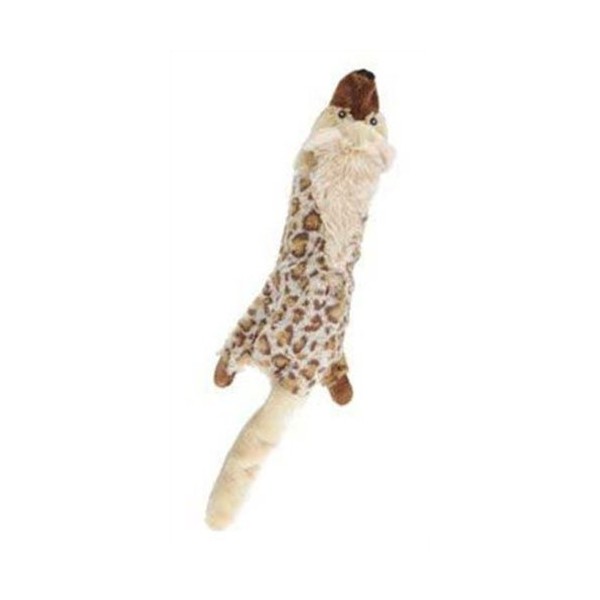SPOT Skinneeez Big Bite Jackal | Stuffingless Dog Toy | Stuffingless Dog Toys With Squeaker | For Heavy Chewers | Jackal Design | 18" | By Ethical Pet