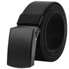 Bluecton Men's Belt Plus Size 120-180 cm Fabric Belt Men's