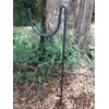 Sturdy Metal Ground Mounted Freestanding Rust Resistant Heavy Duty Wrought