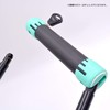 NOGUCHI Wide U-Lock 5.3 inches (135 mm) Black Dimple Key