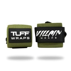 Villain 16" Wrist Wraps for Weightlifting & Powerlifting – Adjustable Support Straps for Men and Women – Ideal for Strength Training, CrossFit, Bodybuilding – Durable Comfort to Eliminate Wrist Pain