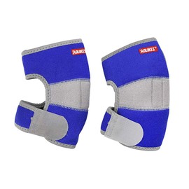 Children's Elbow Support with Velcro Fastening Elbow Pads Bandage Non-Slip Adjustable Elbow Support Protective Pad Equipment Compression for Sports Tennis Volleyball Football Dancing